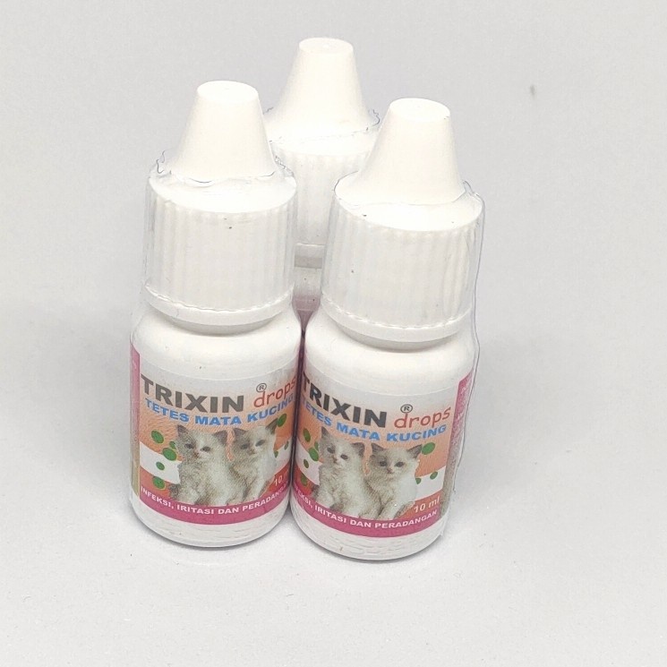 Trixin Cat - Obat Tetes Mata Kucing