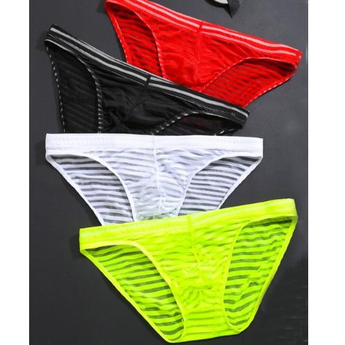 『MPD』 Celana Dalam Pria Transparan G String Low Waist Celana Pria Celana Dalam Bernapas Halus y038