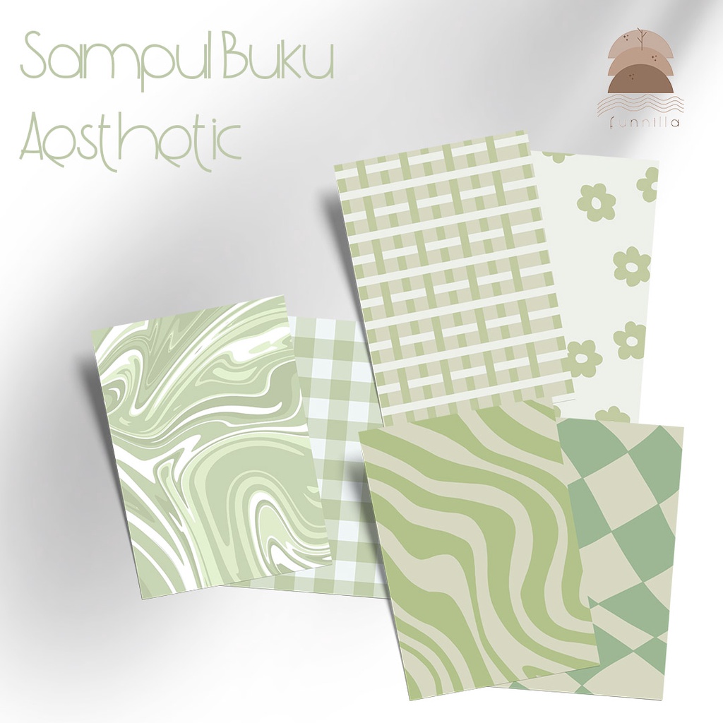 

funnilla.co | Sampul Buku | Sampul Buku Aesthetic | Cover Buku | A5 B5 | Sage