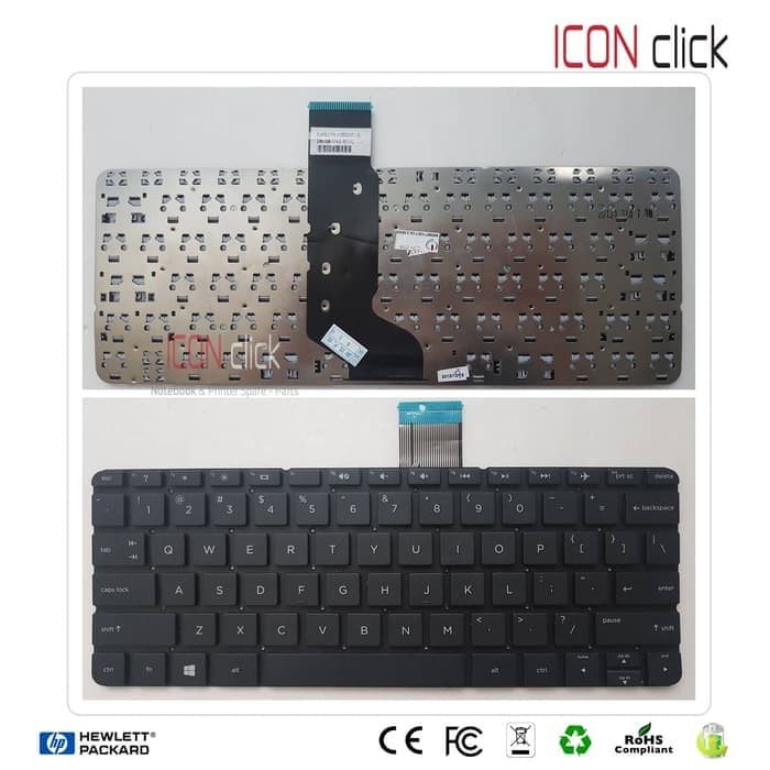 Keyboard Laptop HP Stream 11-F 11-F004TU 11-F005TU 11-F 11-N 11 X360