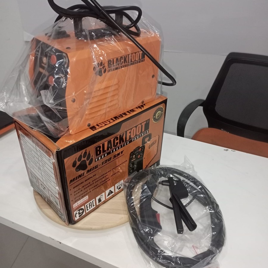 MINI MiG 120 BLACKFOOT TRAVO LAS MMA MIG tanpa gas co gasless