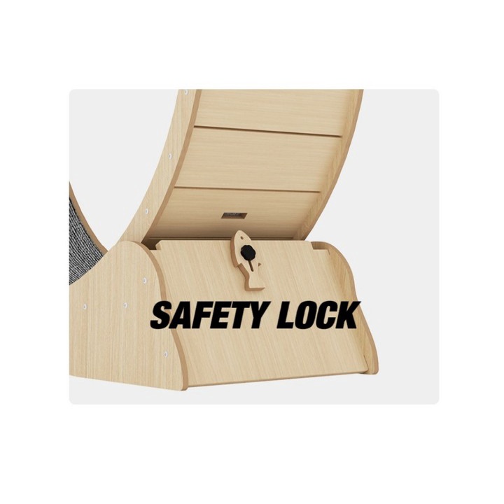 ⚡Ready&amp;Garansi⚡Cat Spinner Cat Play Mainan Kucing Kucing Treadmill Wooden Panjatan Kucing Running Wheel Domestic Exercise Cat Scratcher Interactive Anti-depression Pet Fun Toys Kerro