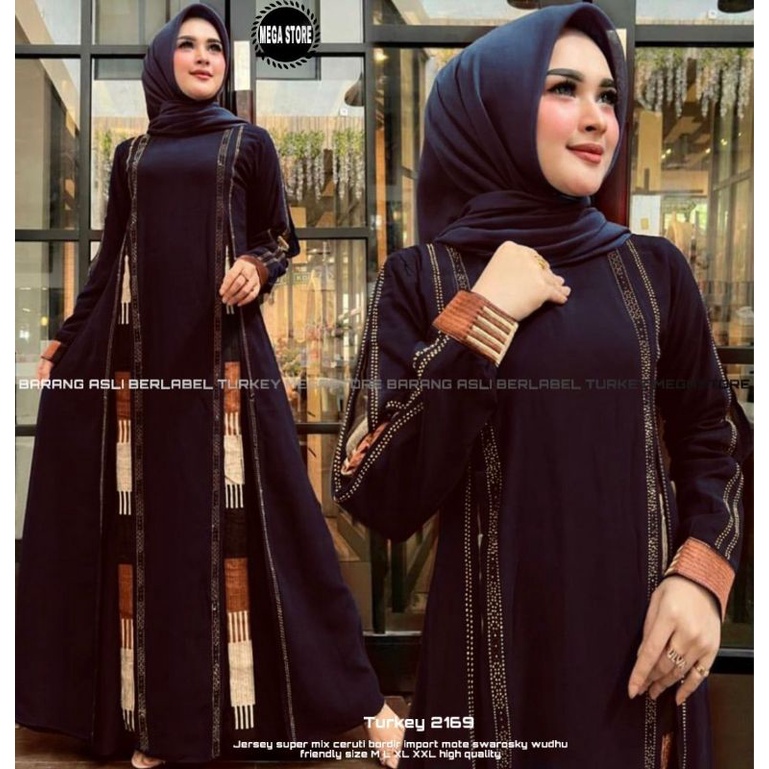 Baju Gamis Muslim Terbaru Gamis Jumbo Abaya Bordir Abaya Dubai Gamis Big Size Megastore Turkey