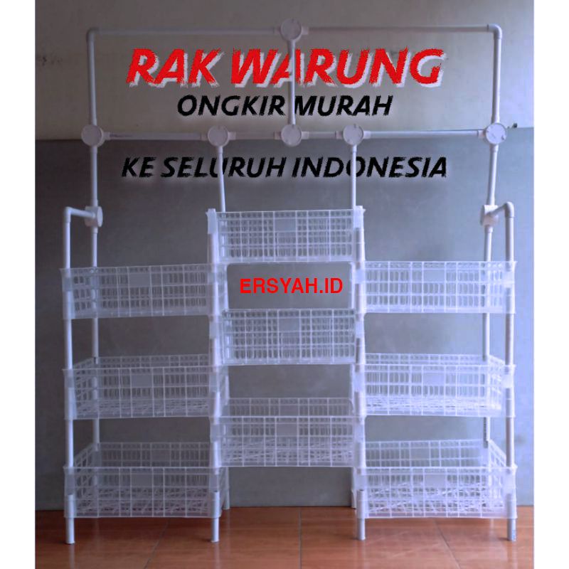 RAK WARUNG GANTUNGAN SNACK RAK KOPI GANTUNGAN KERANJANG SUSUN DAGANGAN ETALASE WARUNG