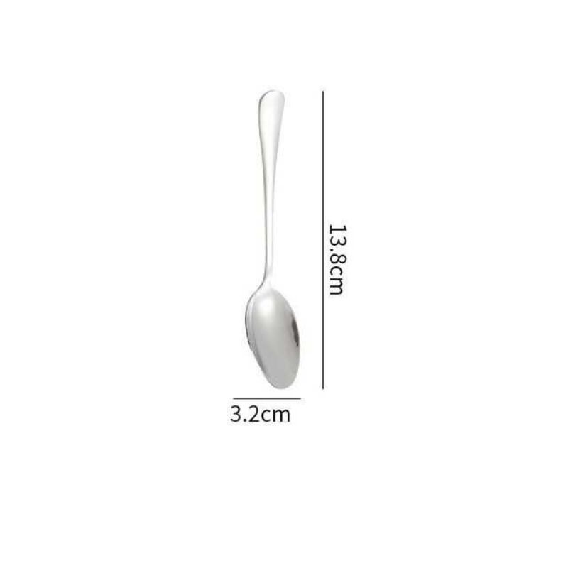 ROXY Sendok Teh Dessert Tea Spoon Stainless Steel Comfortable Grip - 401ST