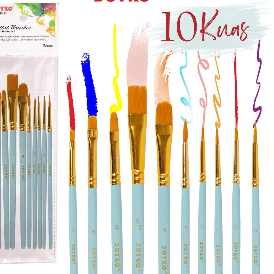 

Kode Ll2L6 Brush Kuas Cat Air Lukis Acrylic Joyko BR-17