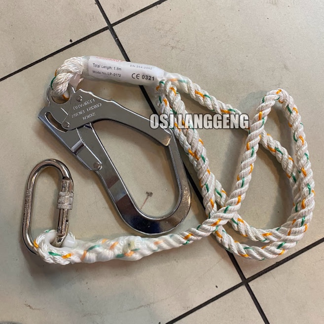 Lanyard Single Big Hook Leopard LP 0172 - Single Lanyard Leopard LP 0172 Original