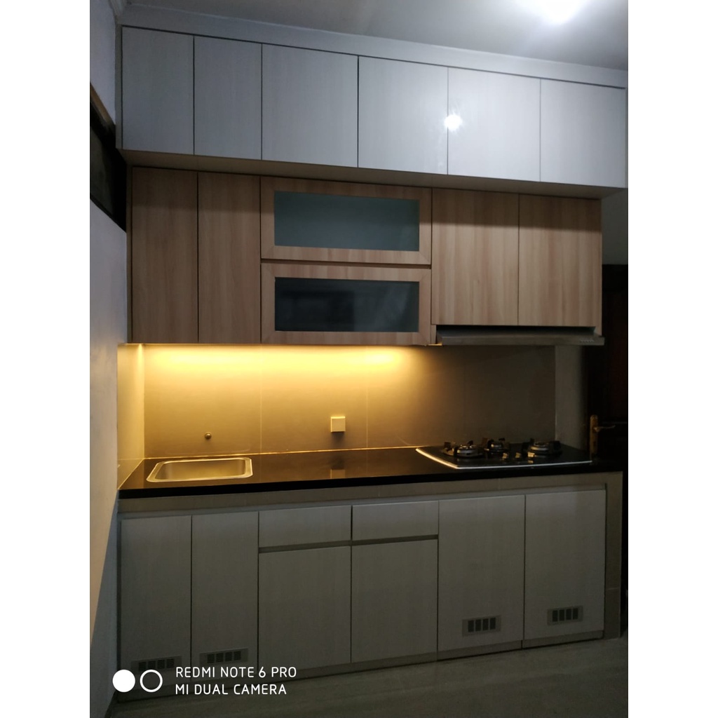 KICHEN SET MINIMALIS /DAPUR MINIMALIS SERBAGUNA/CABINET MINIMALIS /MODERN CABINET/ORGANIZER DAPUR/RA