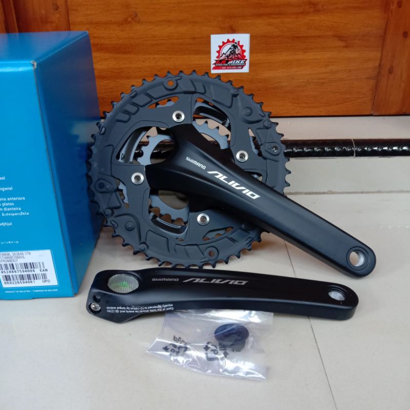 CRANK GIR SHIMANO ALIVIO 48T   PERPINDAHAN 26 36 48T
