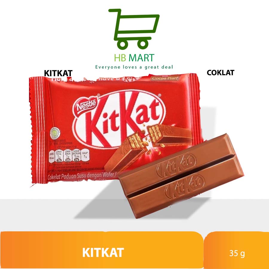 

Coklat Kitkat 4F 35 gr Produksi Terbaru Snack Nestle terlaris Kit kat