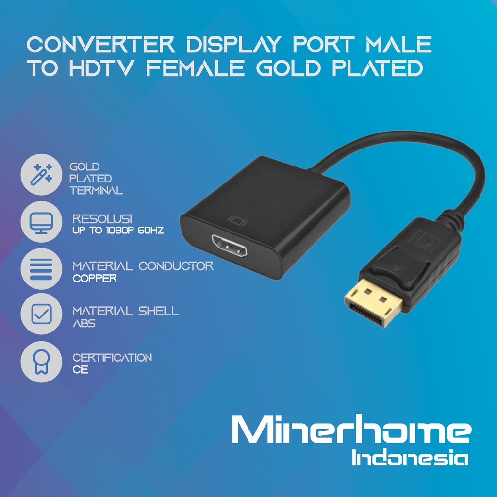 Converter Display Port to HDMI / DP to HDMI