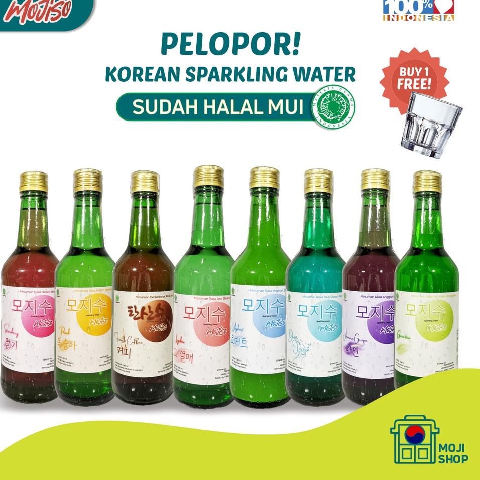 

Free Ongkir MOJISO SOJU HALAL MUI ORIGINAL - PELOPOR KOREAN SPARKLING WATER