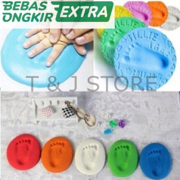 

Promo TJ Mainan Clay Air Dry Lembut Ultra Ringan Untuk Cetak Jejak Kaki Murah
