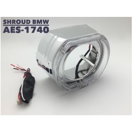 Shroud Projie Projector HID AES BMW Style 2.5 Inchi universal