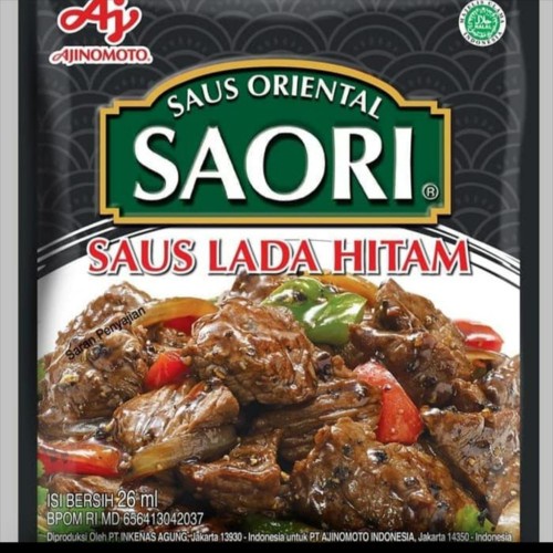 

Saori Saos Lada Hitam 26 ml