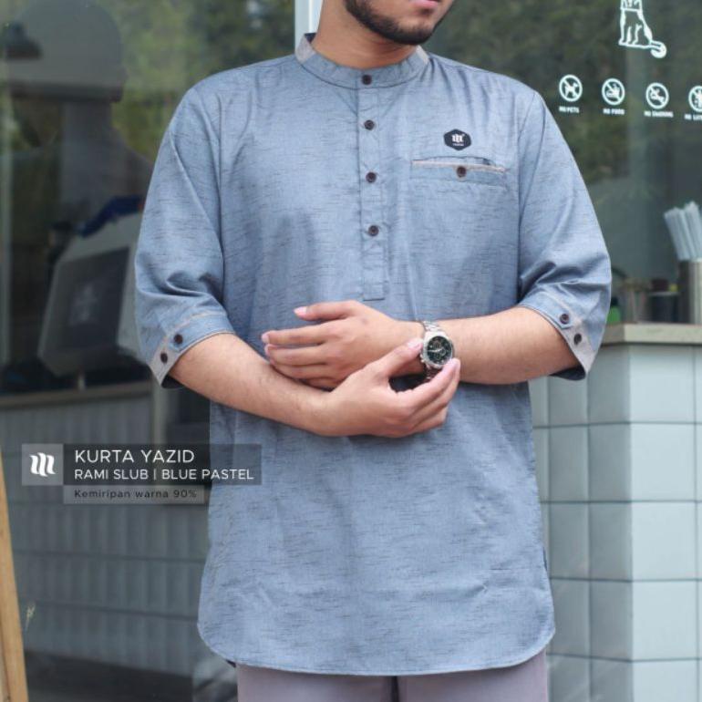 Baju Koko Pria Kurta Dewasa Premium Termurah Kurta Yazid Mosped Carlijstor