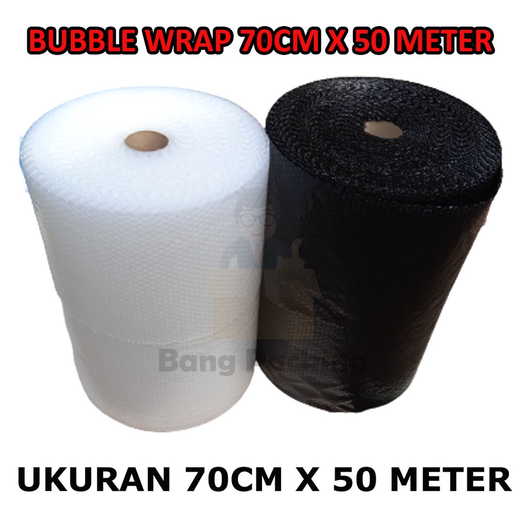 

[JAGOPACK] bubblewrap 70cm x 50 Meter Bubble Wrap 70cm x 50M bubble wrap roll bubble wrap bening bubble wrap hitam plastik bubble babel wrap bubblewrap bubel wrapbuble wrap