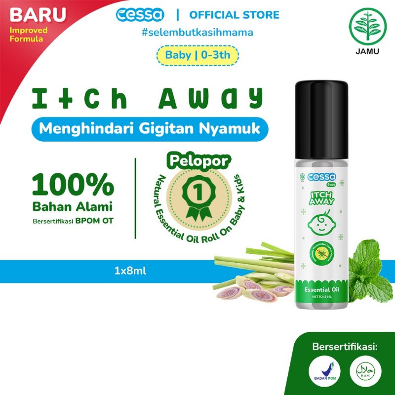 Cessa Itch Away Bugs Away Menjaga Bayi Dari Gigitan Nyamuk