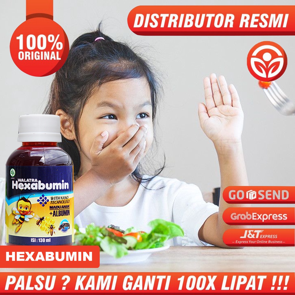 Obat herbal anak Batuk Pilek Demam Naik Turun, Mengatasi Demam anak hexabumin cod alami