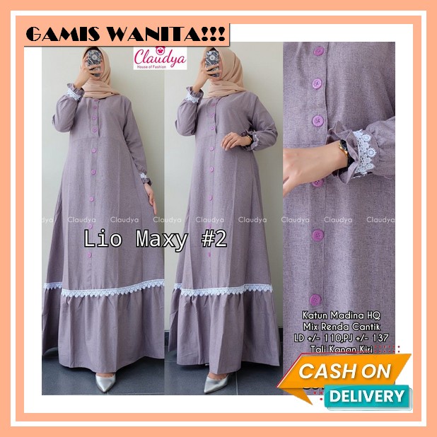Gamis Wanita Terbaru 2023 Gamis Remaja Kekinian Modern 2023 Wanita Dress Sandira Baju Muslim / Gamis