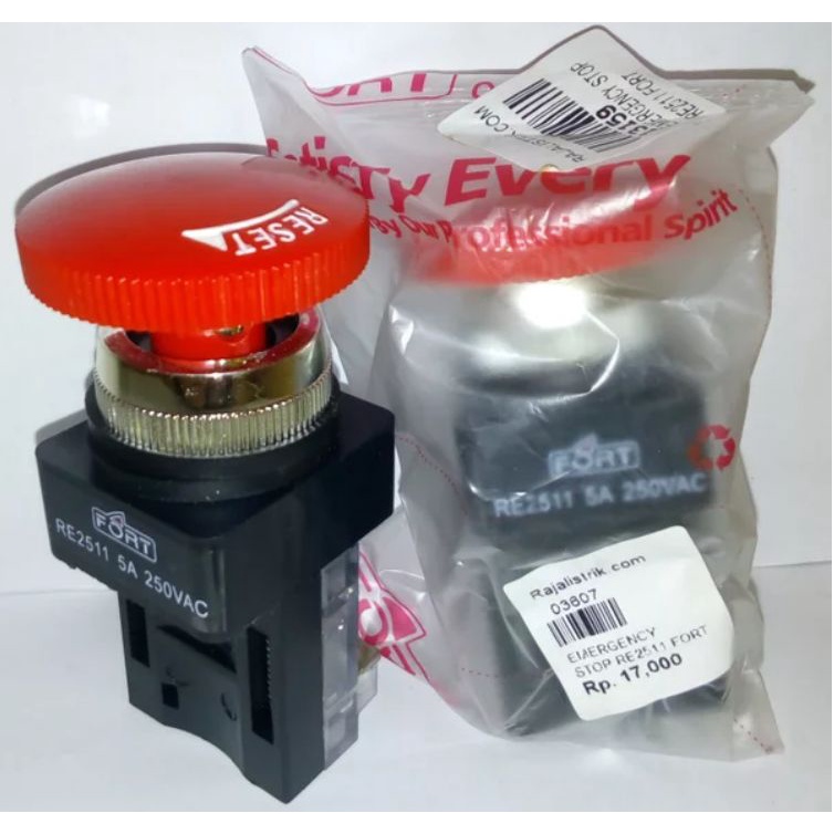 Emergency stop Push Button RE2511 fort