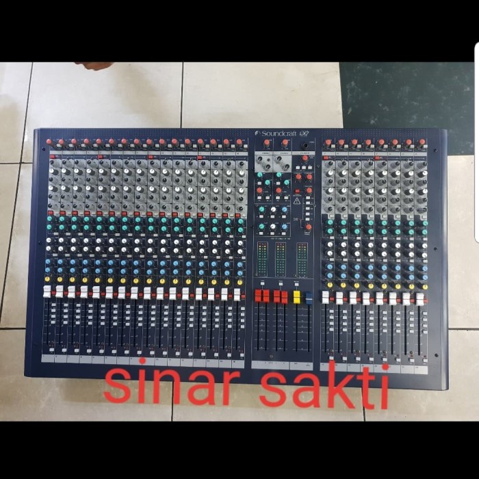 Mixer Audio Soundcraft Lx7Ii 24 Channel Lx7Ii 24Ch