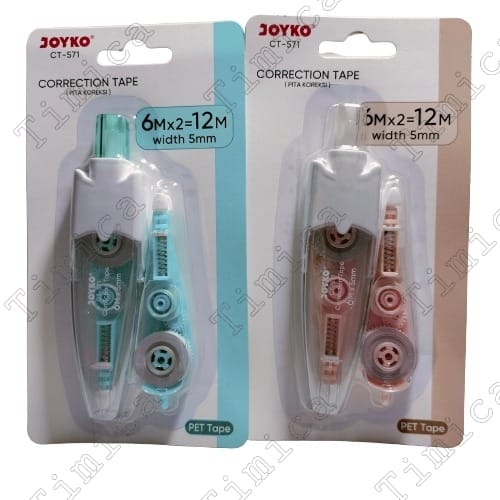 

CORRECTION TAPE CT-571 JOYKO / TIPE X KERTAS JOYKO CT-571
