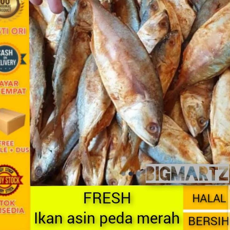 

☇ Ikan asin peda merah fresh super 1kg ❀
