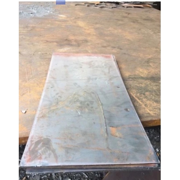 plat besi tebal 20 mm x 100 mmx 100 mm