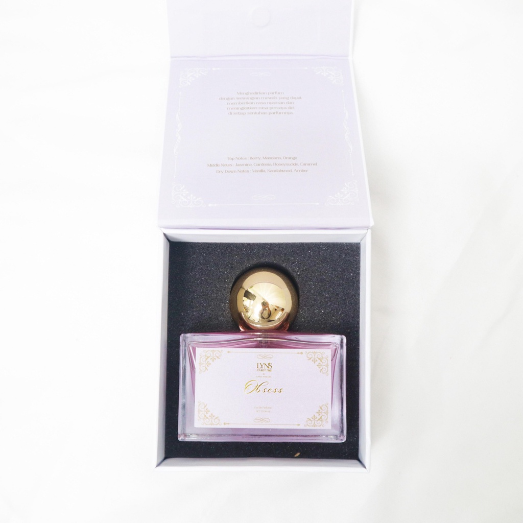 LYN'S Elegance Eau De Parfum 50ml | LYNS EDP Parfum Wangi Tahan Lama BY AILIN