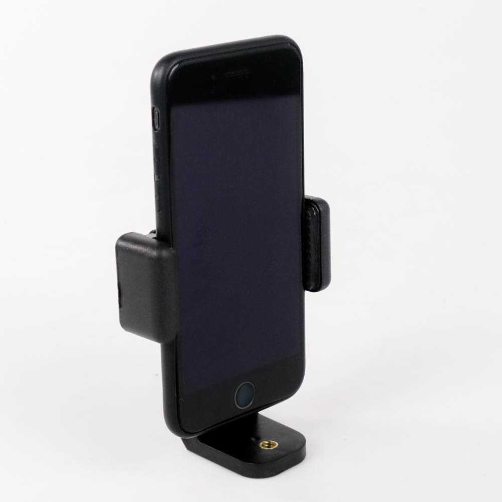 Smartphone Clip Bracket Holder Mount Tripod Monopod - F360 - Black