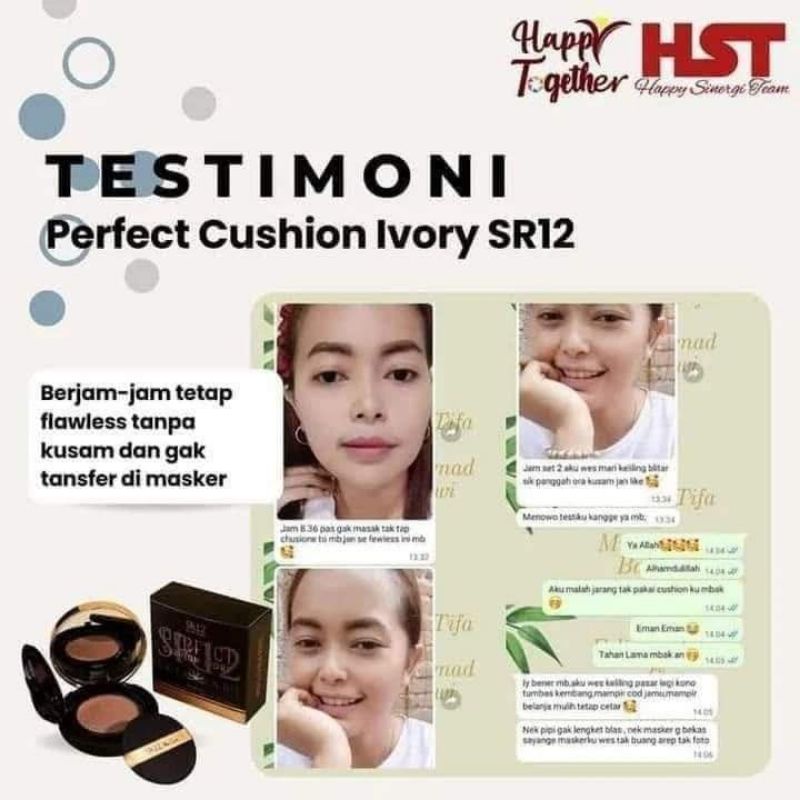 PERFECT CUSHION bedak cair/bedak basah