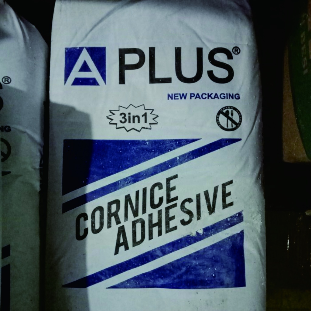 KOMPON GIPSUM APLUS 20 KG / COMPOUND GYPSUM CORNICE APLUS