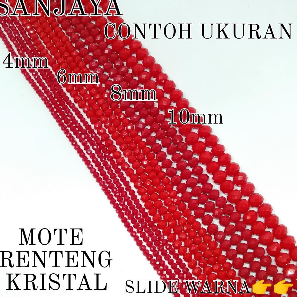 PALING LARIS (PART 2) MANIK KRISTAL BAKPAU CEKO 8MM / MANIK BAKPAU / MANIK GEPENG / MANIK KRISTAL / 