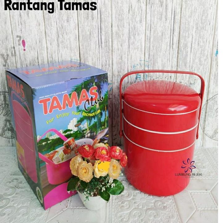 SIAP KIRIM Rantang Piknik Jumbo Tamas / Rantang piknik Jumbo / Rantang Tamas besar / Rantang TAMAS j