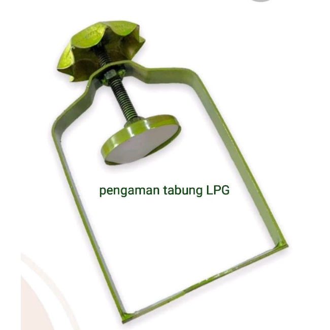 Pengaman regulator tabung gas LPG 3 kg dan 12 kg elpiji