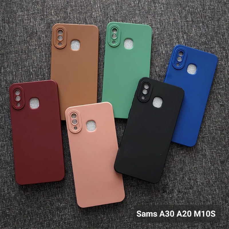 Softcase Samsung A20 Samsung A30 Case 3D Pro Camera Gel Silika Casing