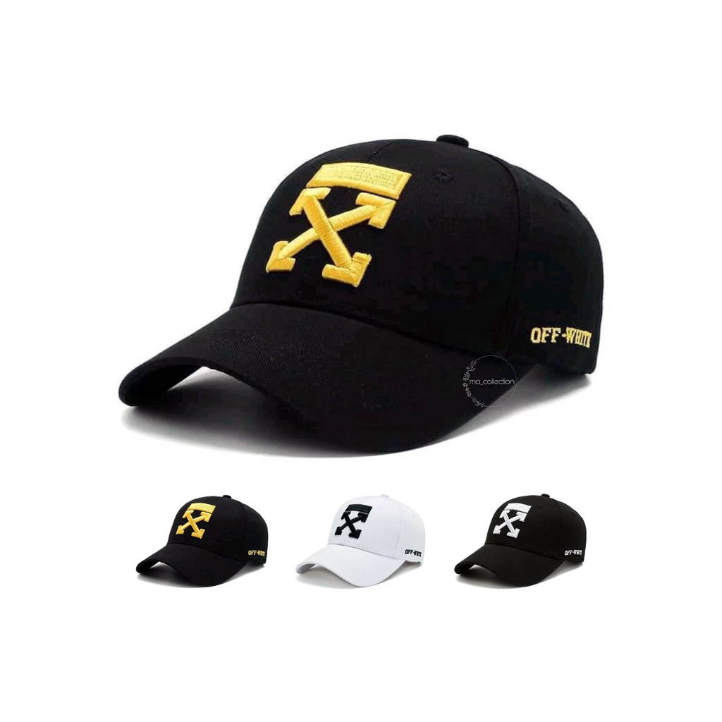 NEW Topi Cowok topi baseball cowok OFF WHITE topi fashion Pria Wanita Premium Original New COD