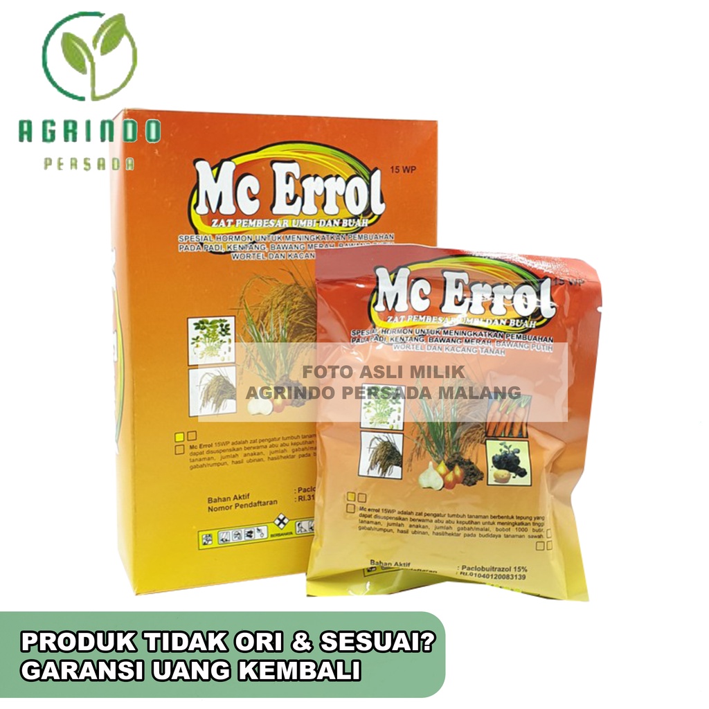 MC ERROL 100 Gram Zat Pembesar Umbi dan Buah | Mc Errol 100 gram