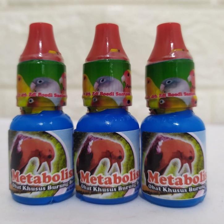 ✨BIG SALE✨ Metabolisme Original dr. Edi vitamin untuk burung yang macet bunyi sulit mabung dan terla