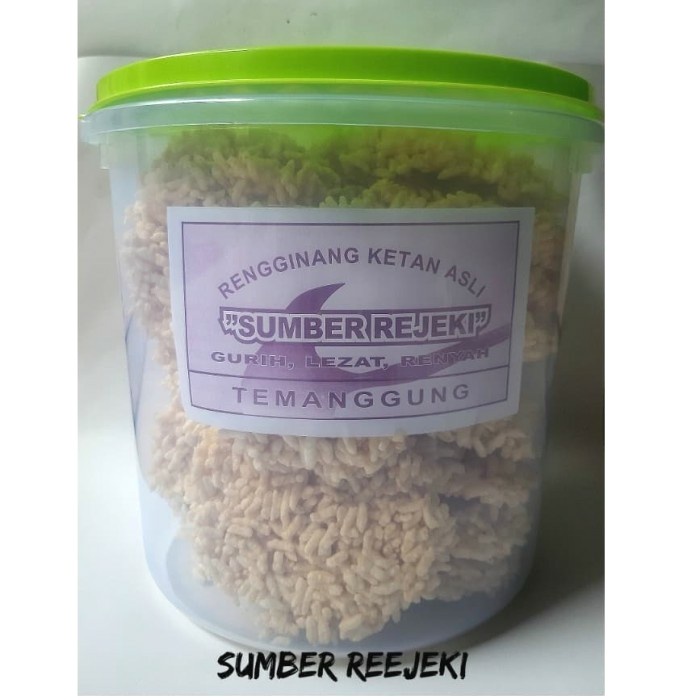 

[Ready-Stock] Rengginang Matang Mateng Bukan Mentah + Toples Terasi Bawang Original - Original