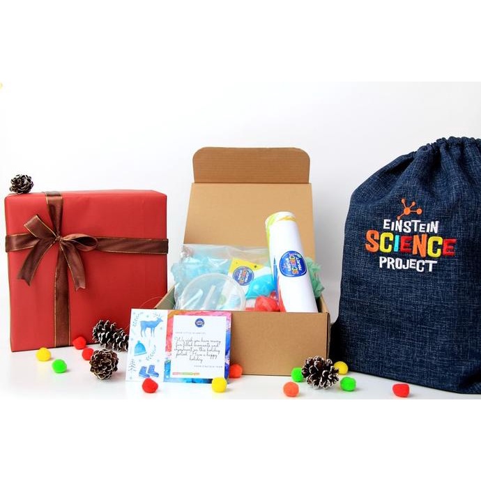 

TAS HAMPERS ESP GIFT BOX HAMPERS 2 - SCIENCE KIT BATH BOMB & DRAWSTRING BAG EL09I09A82L