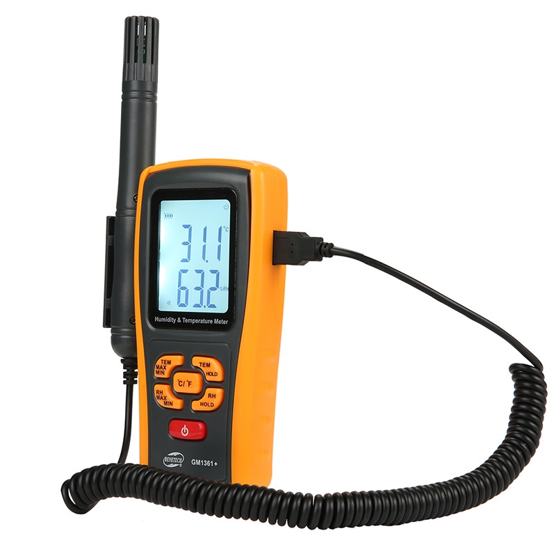 Humidity Temperature Meter Alat Ukur Kelembaban dan Suhu Udara Benetech GM1361