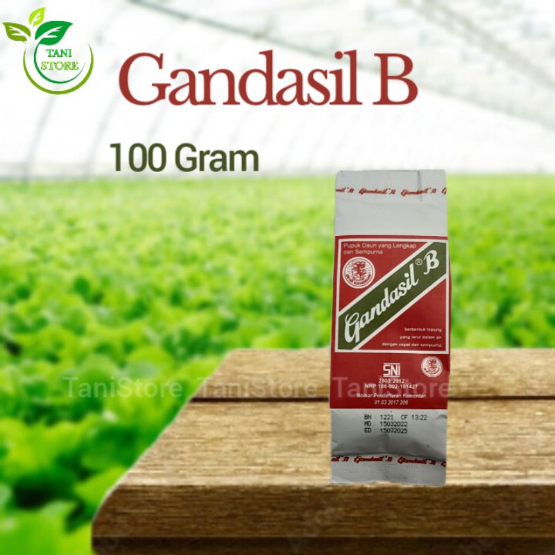 PUPUK GANDASIL B 100 GRAM_GANDASIL B