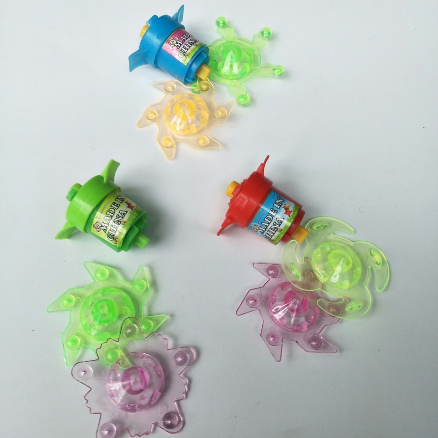 MAINAN GASING UFO MINI LUCU MURAH / MAINAN JADUL / GASING JADUL / GASING UFO