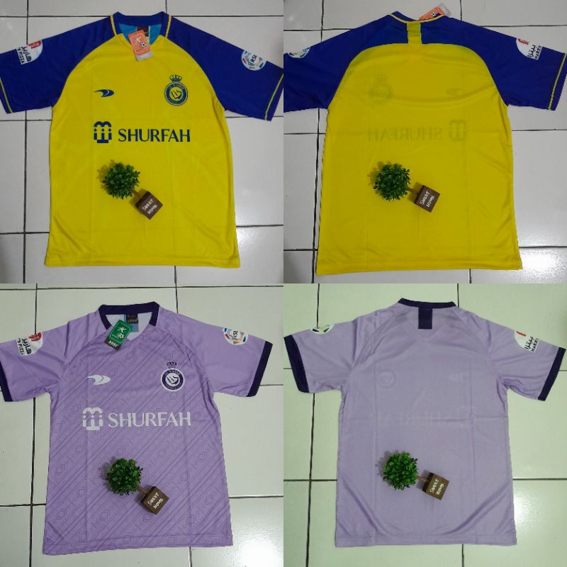 JERSEY AL NASSR HOME &amp; FOURTH 22/23 (TANPA NAMA RONALDO)