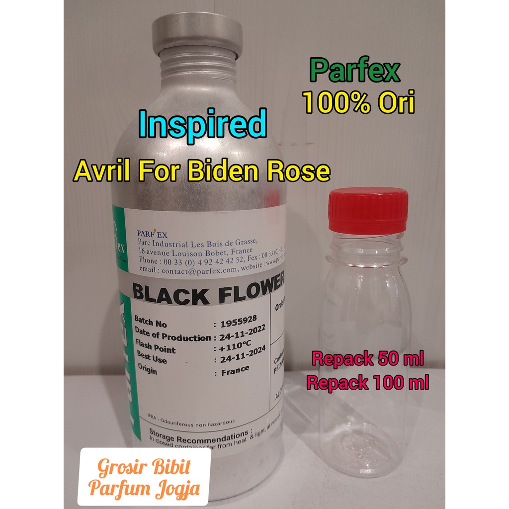 Black Flower Parfex Inspired Avril For Biden Rose