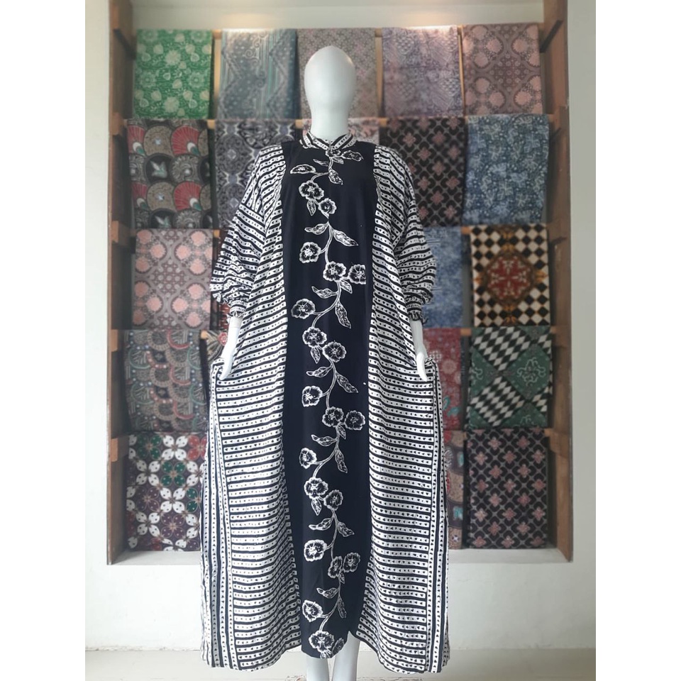 Gamis Suju Batik Pekalongan Ibu Wanita Bumil Hamil Premium