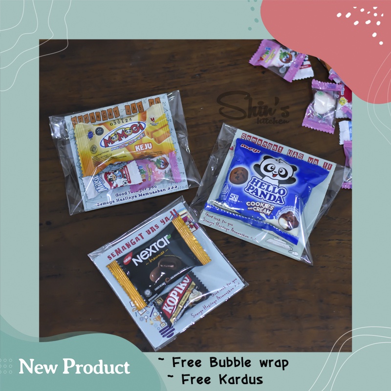 

Mini Gift Snack Premium UAS FREE Custom Teks/ Desain