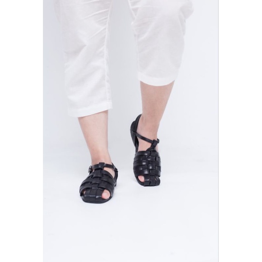 Eveseitch - Baca Deskripsi Produk - Furi Flat Sandal - Sendal Anyam Wanita